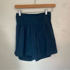 Halara Navy Blue Medium Long Shorts